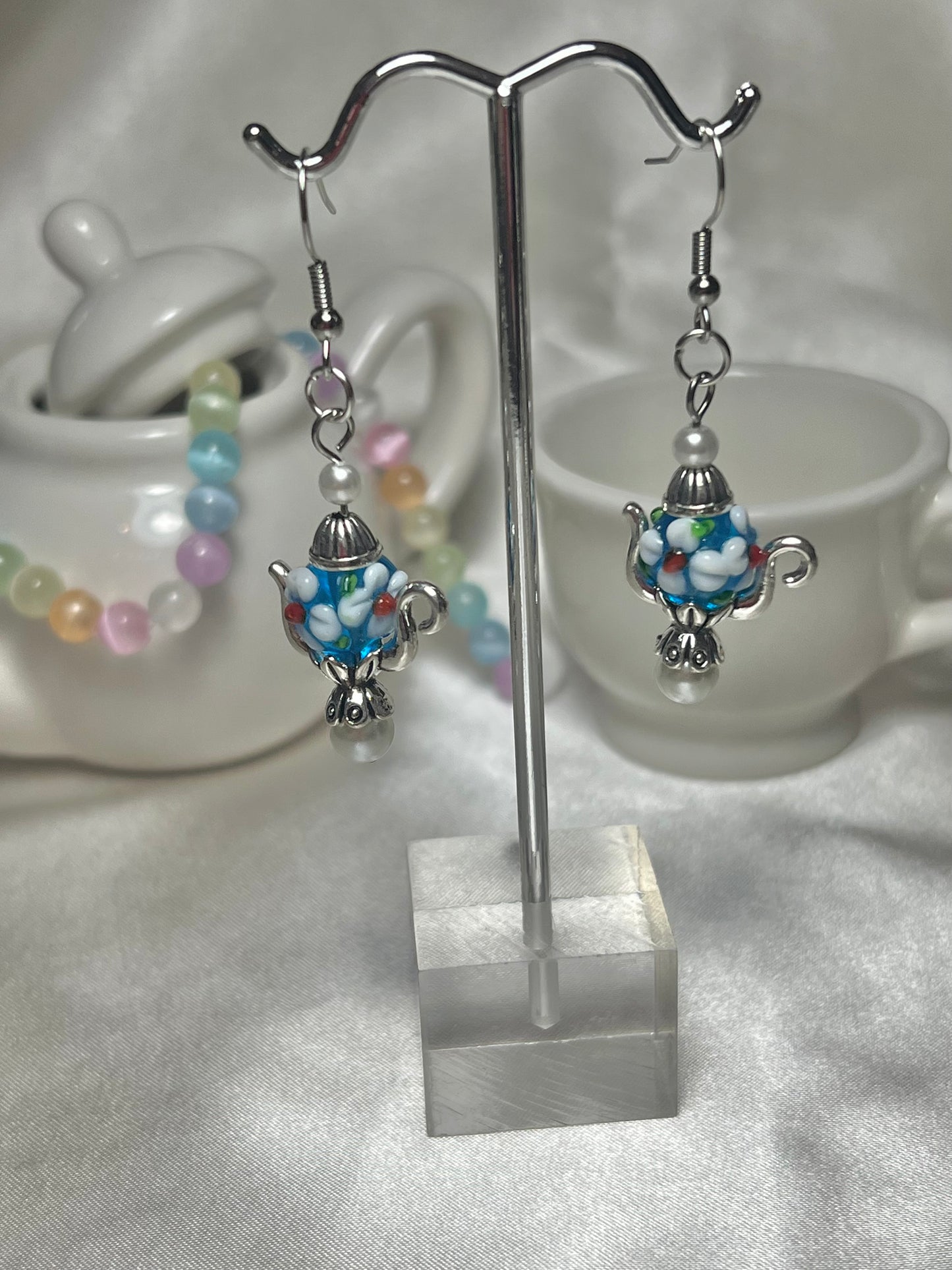 Teapot Earrings