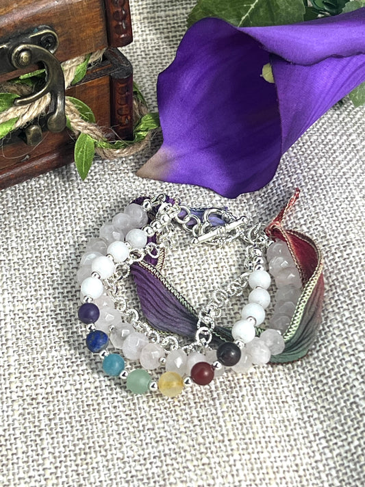 Chakra Gemstone Bracelet