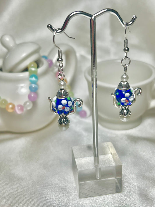 Teapot Earrings